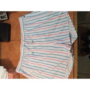 Gella Maldives Striped Swim Trunks Shorts Men's Elastic Waist Drawstring